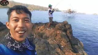 MANCING MANIA .kejutan di pantai loji (cikeueus) sukabumi-palabuhanratu