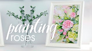 ПИШУ РОЗЫ МАСЛОМ Painting Roses with Oil  |  Alice Wood Artist