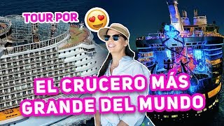 LES MUESTRO EL CRUCERO MÁS GRANDE DEL MUNDO - ROYAL CARIBBEAN / El mundo de Camila Guiribitey