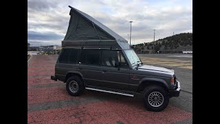 Mi Mitsubishi Pajero montero camper overland