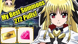 My Best "FATE" Weave Summons Ever! | Nanoha Collaboration Event | Magia Record NA