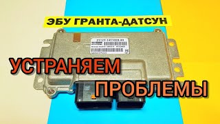 ЭБУ (Мозги) на Гранта-Датсун ВАЗ 21127-1411020-44 М74 Кан. Устраняем проблемы ПО. Прошивка Евро-2.