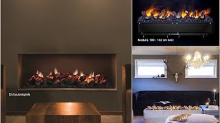 Faber Elektrokamin Cassette 1000, Einbau-Modul L 100 von www.kamin-design.com