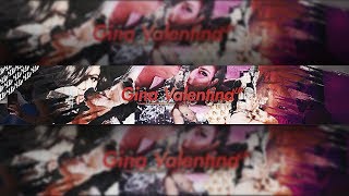 'Gina Valentina' - Youtube Banner SpeedArt | (@darealginavalentina)