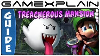 Luigi's Mansion 2: Dark Moon: All Boos in Treacherous Mansion - Guide & Walkthrough