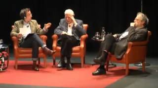Hans Magnus Enzensberger y Anton Zeilinger en Gutun Zuria 2012