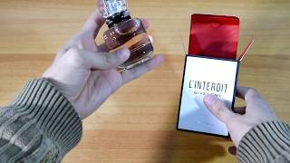 Givenchy L'Interdit (unboxing) feat. Otiliz