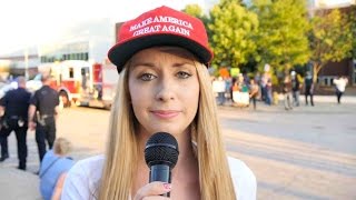 Anti-Trump Protesters vs Reason Pt2