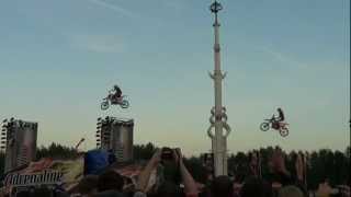 Шоу Мотофристайл Adrenaline FMX Rush 2012 в Воронеже - 1 часть