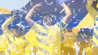 Fiesta en el camerino del C.D. Municipal Limeño