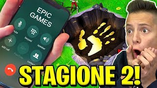 CHIAMO la EPIC GAMES e mi SVELA la STAGIONE 2 di FORTNITE! ? Fortnite News ITA