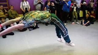 KIDS BATTLE by TDS - juniors -final 3rd place - bboy OneHeddy bgirl Софья vs Иван & Анатолий