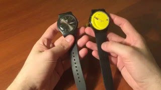 Часы SWATCH подделка против оригинала eBay vs SWATCH