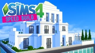 The Sims 4 -Speed Build- Regal Art Deco Penthouse! (Vintage Glamour Stuff) - No CC -