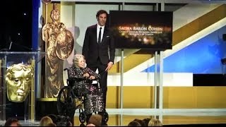 Sacha Baron Cohen Pranks Audience at Britannia Awards | Splash News TV | Splash News TV