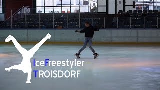 Ice Freestyler Troisdorf - 1. Ice Freestyle Contest Eissporthalle Bremen 2014 - Yannik Sturm