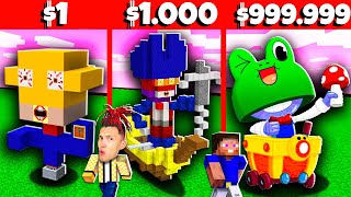 КАК ПОСТРОИТЬ БРАВЛЕР КАРЛ ЗА $999,999 VS $1! НУБ Против ПРО БАТТЛ ПОСТРОЙКИ В МАЙНКРАФТ Бравл Старс