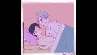 Victor x Yuri - We're playing Twister [ Short comic YAOI ] (Yuri on Ice)