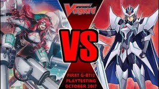 Battle Sisters Vs Blasters - Cardfight Vanguard G-BT12 Playtesting October 2017