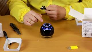 Bluetooth колонка в форме круга