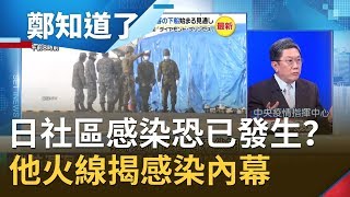 日本"社區感染"恐已發生？消防員支援鑽石公主號當晚確診"源頭"哪來？李秉穎火線揭感染內幕｜許貴雅主持｜【周末版鄭知道了PART2】20200216｜三立iNEWS