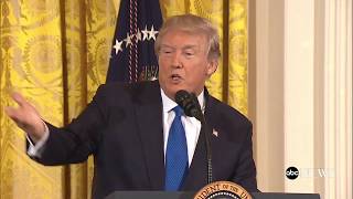 President Donald Trump meets with U.S. mayors about infrastructure | ABC News