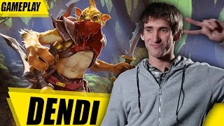 Dendi Bounty Hunter Gamplay Dota 2 v7.00