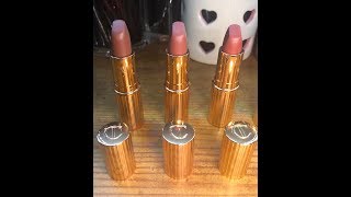 NEW Charlotte Tilbury Supermodel 90s Lipstick Collection