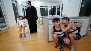 SCARY MONSTER CAPTURED OUR LITTLE SISTER.