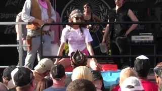 Cowboy's Wet T-shirt Contest Bike Week 2014