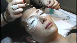 CilsFrance Semi Permanent Mascara applied on Natural Eyelashes