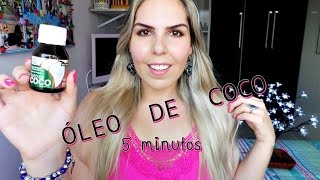 Cabelo lindo em 5 minutos com óleo de coco Skafe - Por Daniela Castro