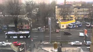 Кришнаиты предновогодний проход по Донецку