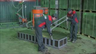 Производство неавтоклавных газобетонных блоков, цемент+песок+вода+химия