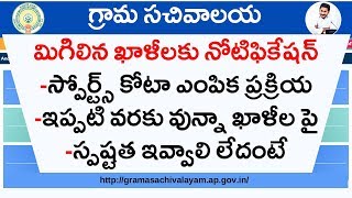 Grama Ward Sachivalayam Latest news All Districts Wise