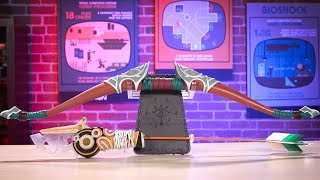 Zelda: Breath of the Wild Travelers Bow and Arrow Replica Unboxing