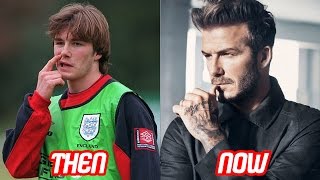 David Beckham Then And Now (Tattoos & Body & Hair Style & Haircut & Teeth)
