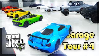 GTA 5 Online - INSANE 50 CARS GARAGE TOUR! (Garage Tour #4)