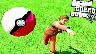 ПОКЕМОН ГО В GTA 5 | ПОКЕБОЛ МОД для POKEMON GO