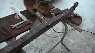 самодельный мини зерновой комбайн 2 .