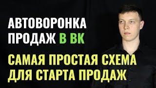 Автоворонки Вконтакте. Самая легкая схема как сделать автоворонку продаж в ВК #MadFunnels.ru