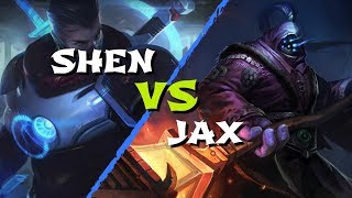 PRESS THE ATTACK Shen vs Jax Top Lane Season 8! League of Legends