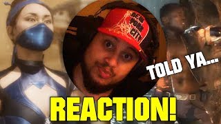 KITANA AND JAX... TOLD YA! | Mortal Kombat 11 Old Skool Vs. New Skool Trailer REACTION!