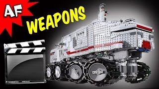 Custom RC TURBO TANK WEAPONS: Lego Star Wars Ultimate Collector's Series 7261 8098