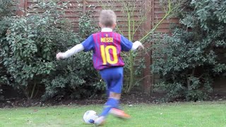 MESSI STEP OVER - Kids Football skills