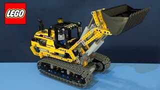Экскаватор. Игрушки Строительная техника для детей. Lego Technic 8043 b model. Рабочие Машины.
