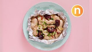 Steamed Chicken with Goji Berries [Nyonya Cooking]