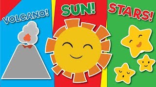 Nature Vocabulary for Children | English for Children | Fun Kids Videos