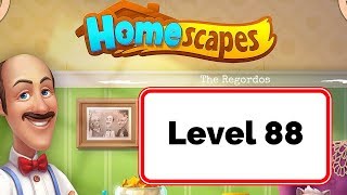 Homescapes Level 88 - No Boosters