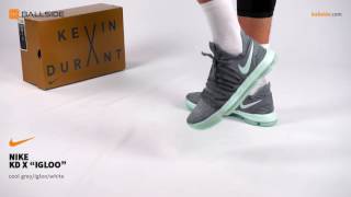 Nike KD X Igloo on feet